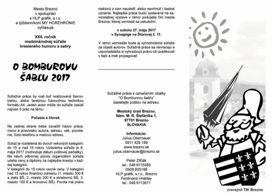O Bomburovu šabľu 2017
