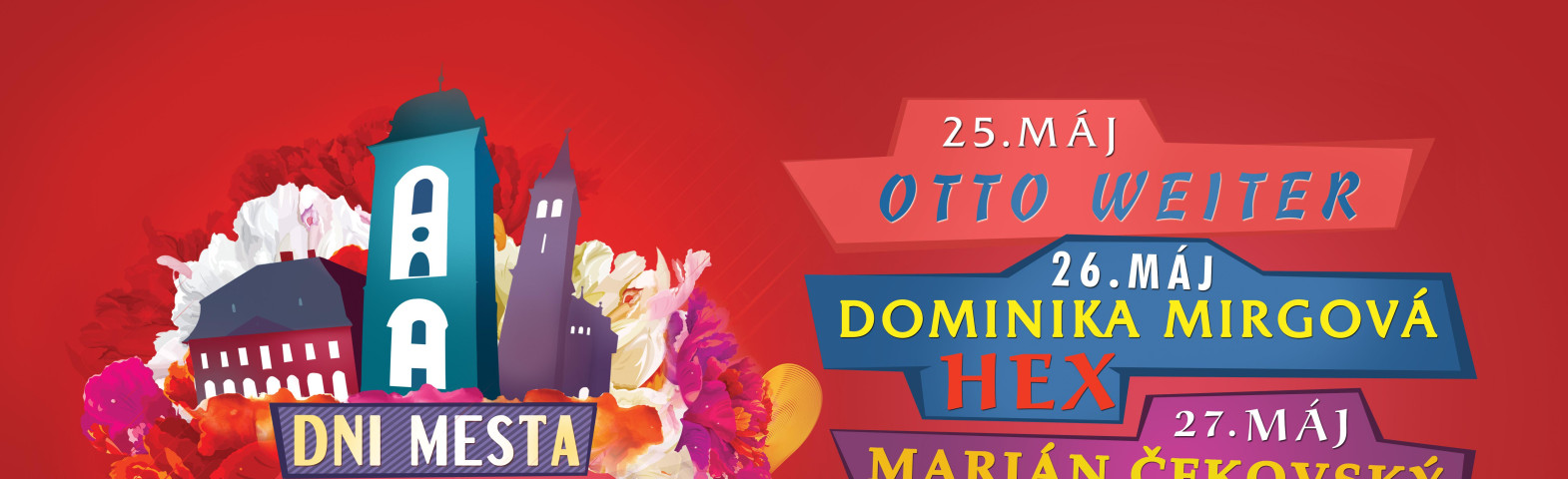 Čechomor, Dominika Mirgová aj ohňostroj. Čo všetko nás čaká počas dní mesta Brezno?
