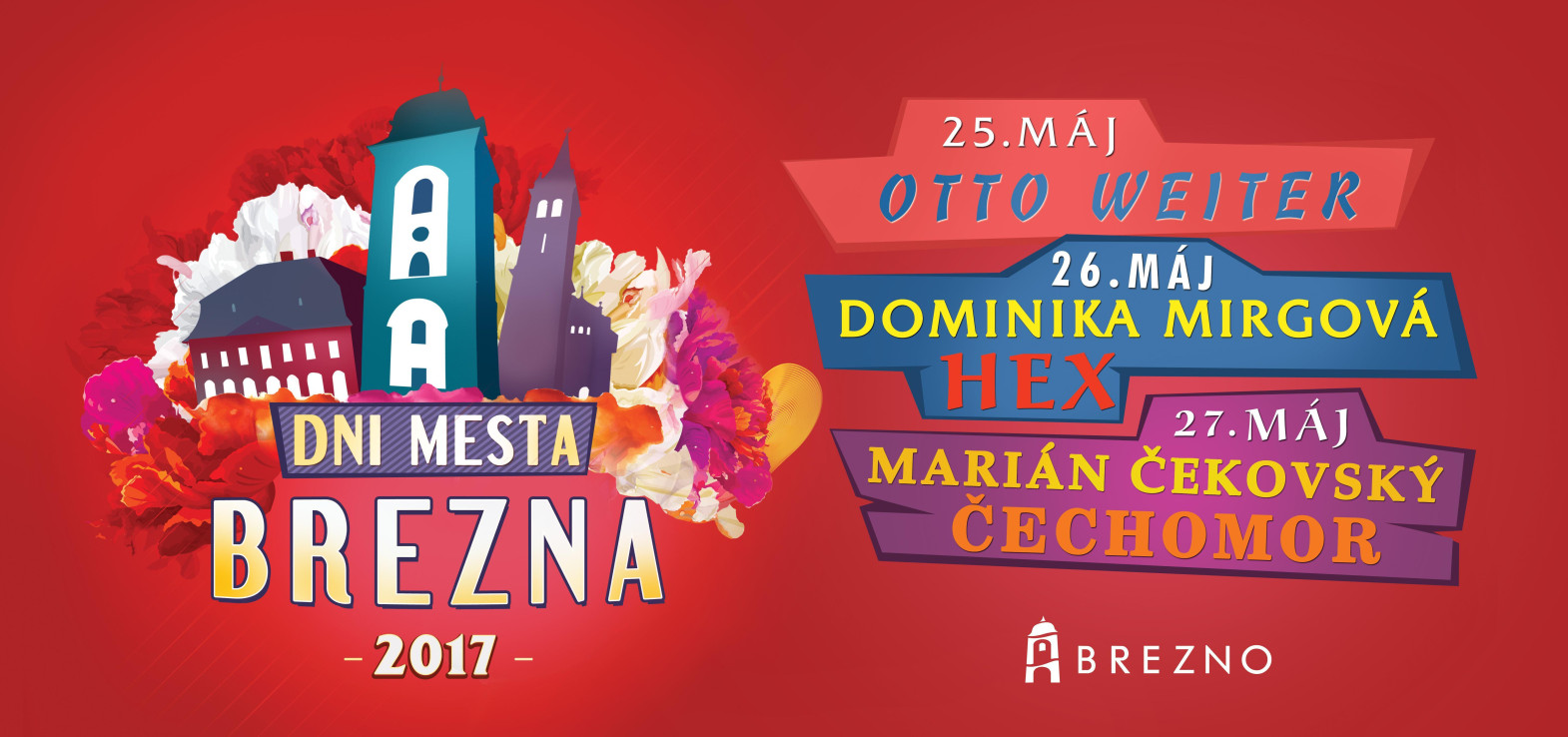 Čechomor, Dominika Mirgová aj ohňostroj. Čo všetko nás čaká počas dní mesta Brezno?