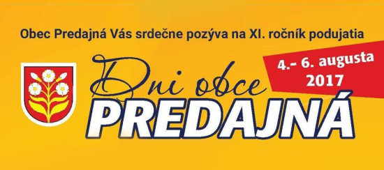 Gulášmajster, Martin Harich aj ohňostroj. Čo všetko zažijete v Predajnej?