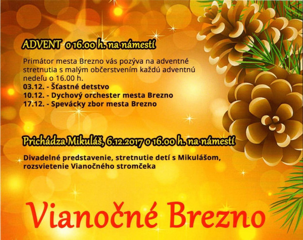 Čaro Vianoc na námestí. Aký program nás čaká na tieto sviatky?