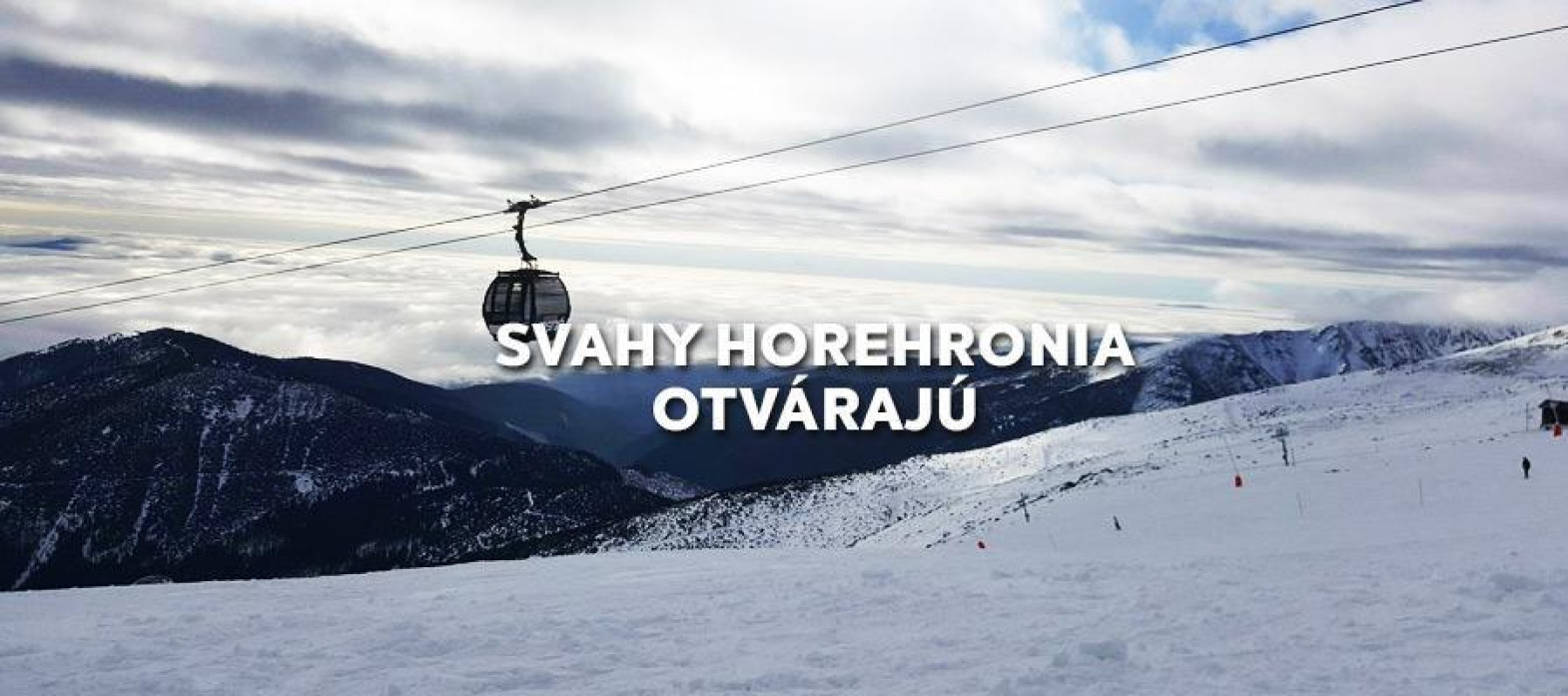 Lyžiarske strediská na Horehroní otvárajú svahy. Pozrite si prehľad