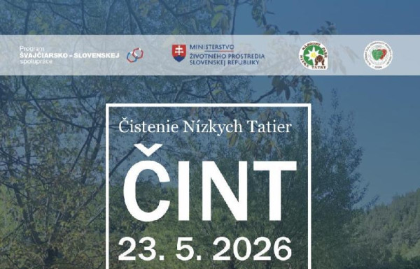 Čistenie Nízkych Tatier - ČINT 2026
