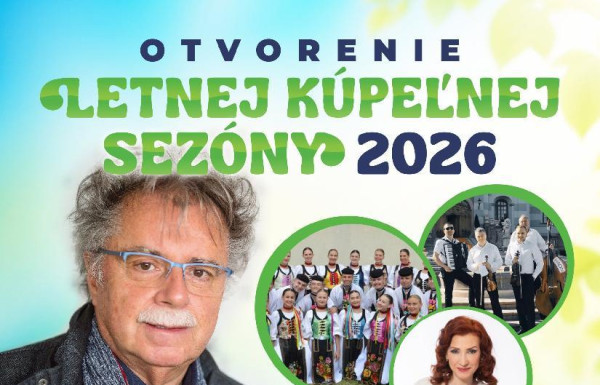 Otvorenie letnej kúpeľnej sezóny 2026