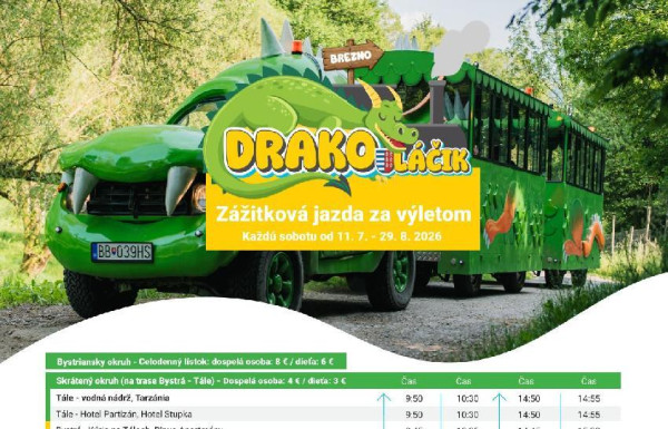 Drakovláčik Bystriansky okruh 2026