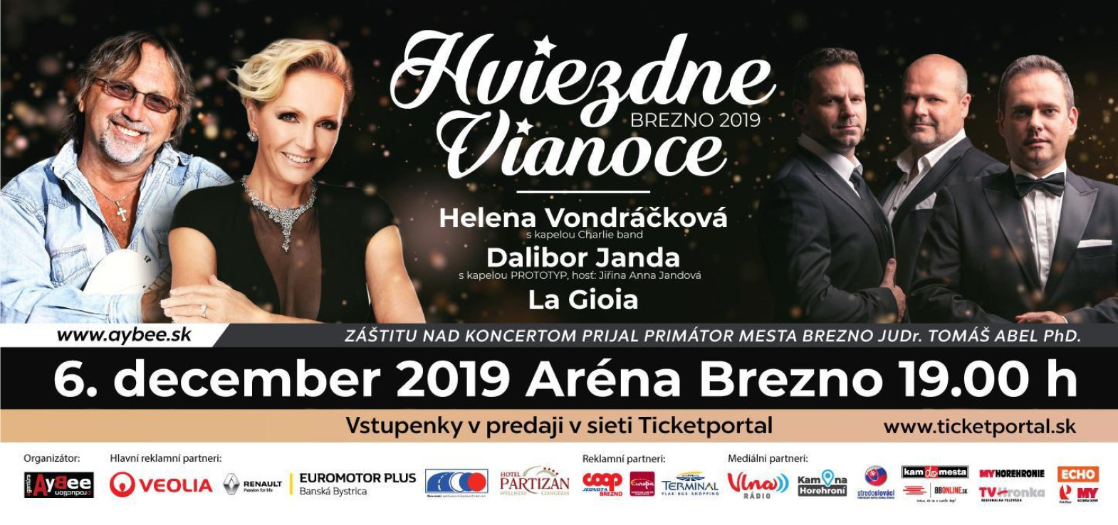 Organizačné pokyny Hviezdne Vianoce Brezno 2019