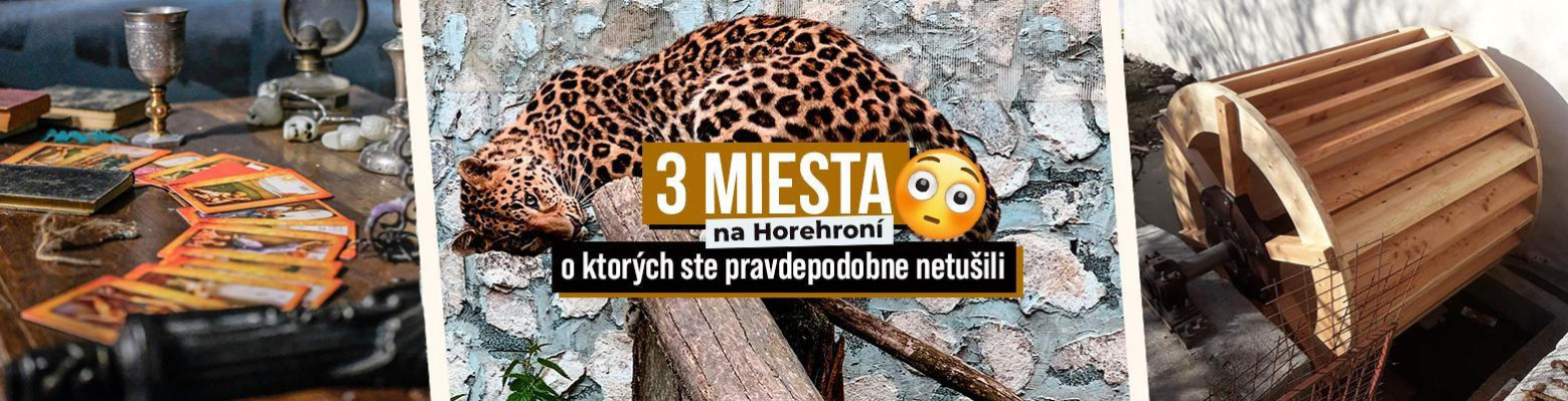 Tri miesta na Horehroní o ktorých ste pravdepodobne netušili